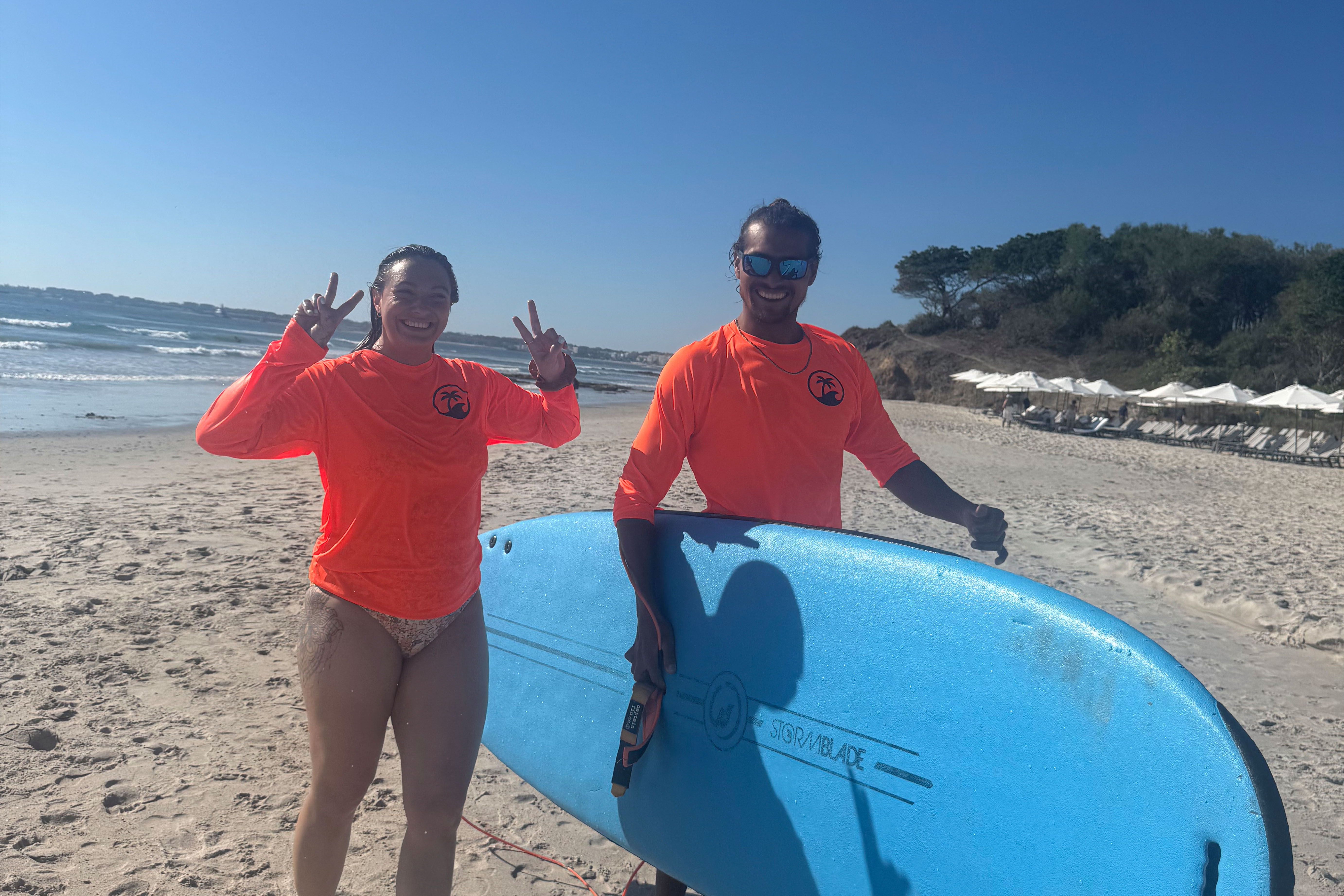 Private surf lesson